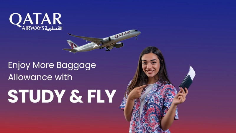 Enjoy More Baggage Allowance with Study and Fly